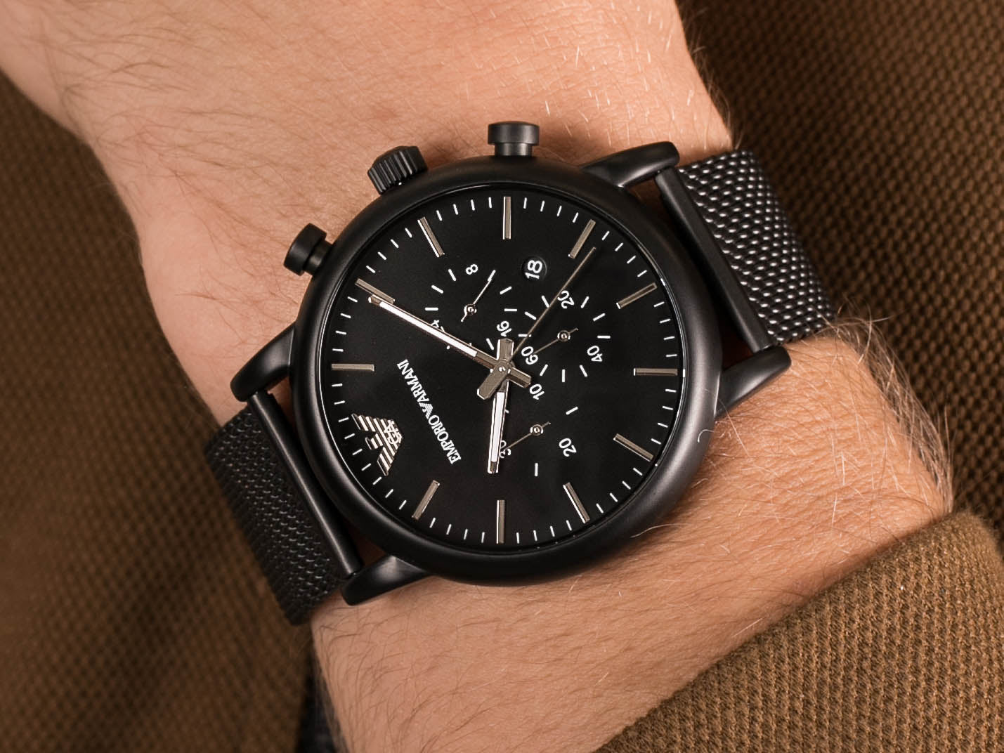 Emporio Armani Luigi Analog Men's Watch - AR1968